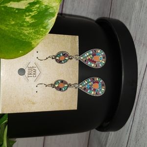 Teardrop Earings Silver